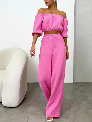 Tim | Bequemes Baumwollmischungs-Hosen-Set