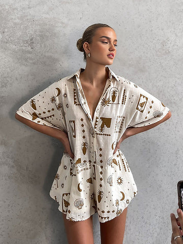 Johanna | Eleganter semi-transparenter Jumpsuit