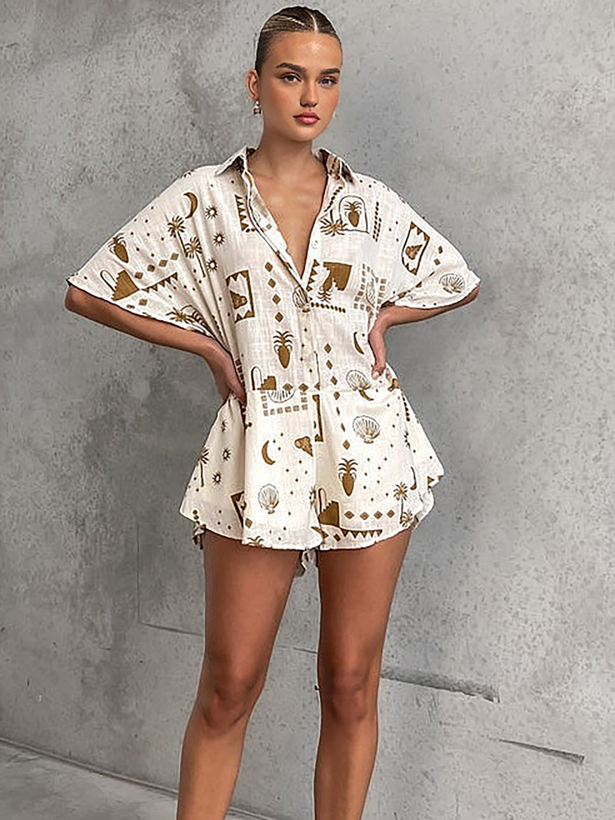 Johanna | Eleganter semi-transparenter Jumpsuit