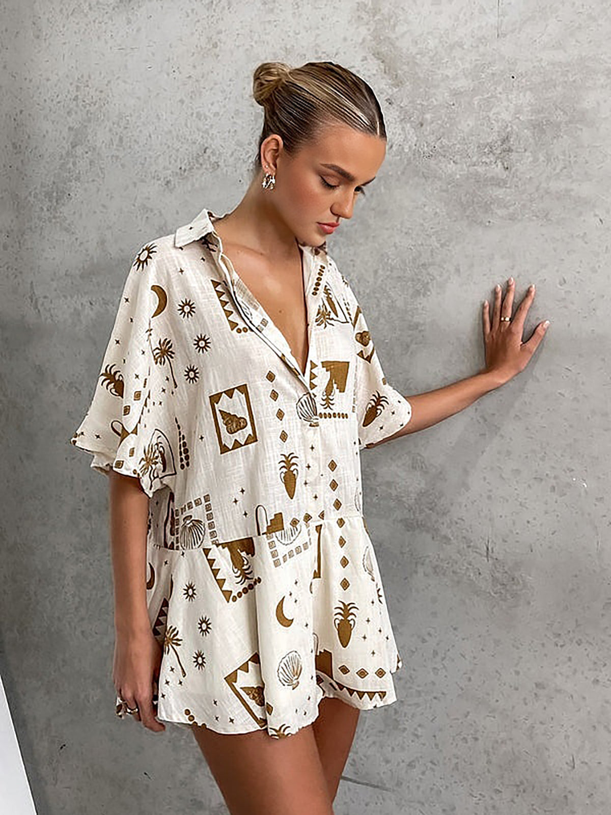 Johanna | Eleganter semi-transparenter Jumpsuit