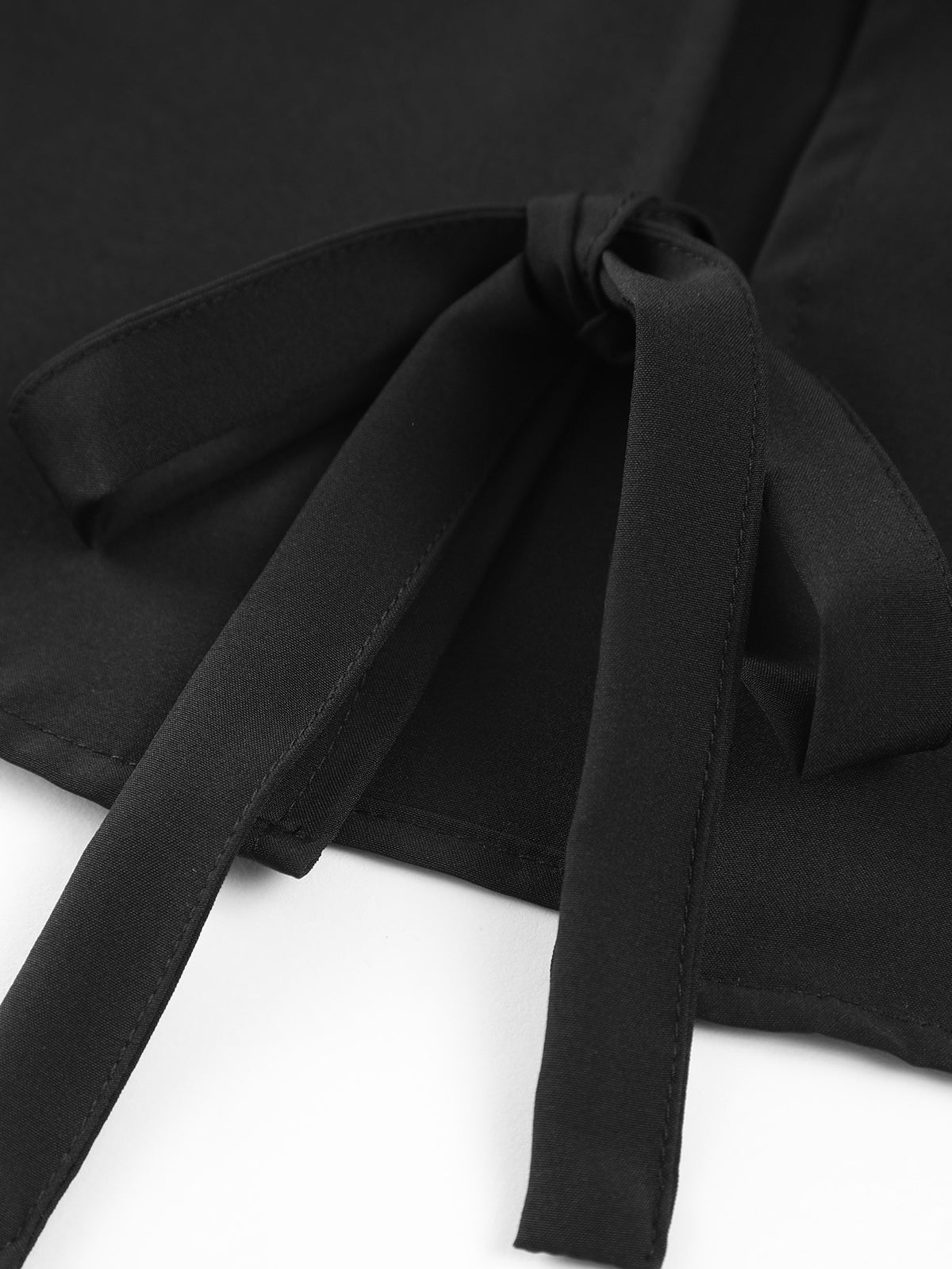 Felix | Modische V-Ausschnitt Weste mit Knoten