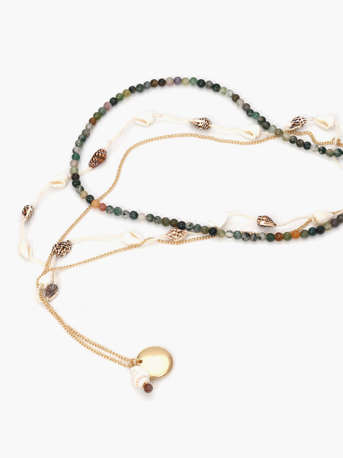 Lena | Elegante Muschelhalskette