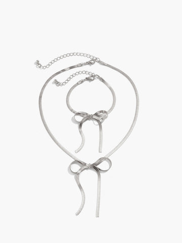 Miriam | Elegantes Schmuckset mit Halskette und Armkette