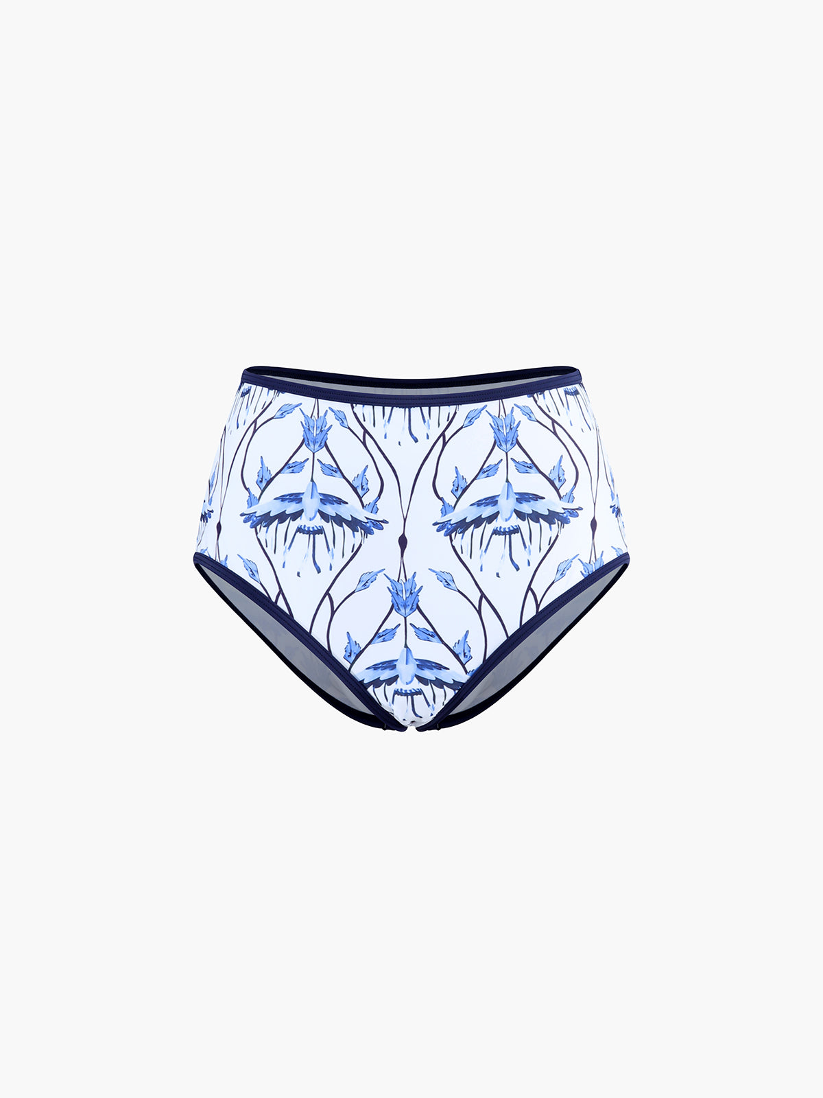 Maja | Floral bedrucktes geknotetes Bikini-Set