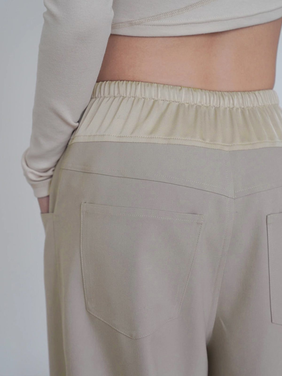 Lukas | Knotenförmige Weite Hosen