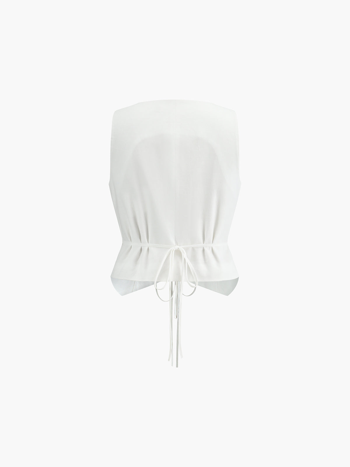 Emilie | Lässiges Baumwoll- und Leinen-Top mit Kordelzug