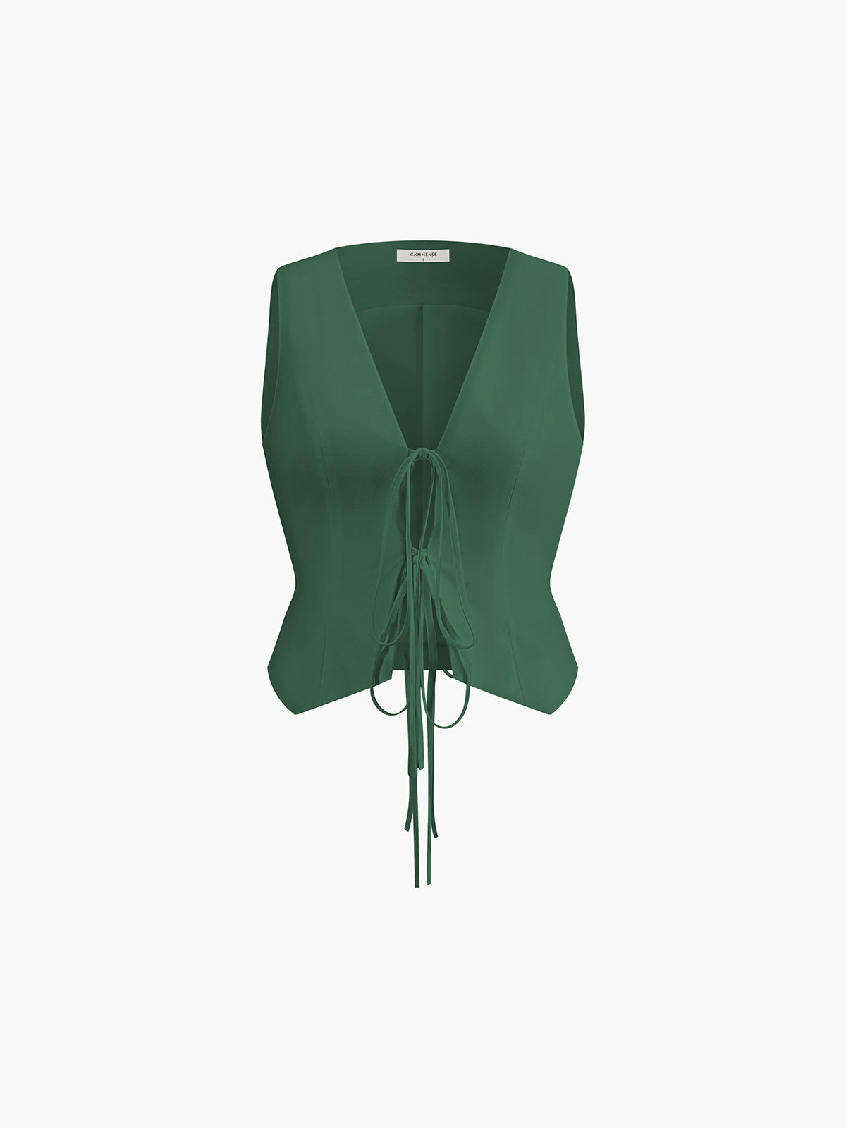 Emilie | Lässiges Baumwoll- und Leinen-Top mit Kordelzug