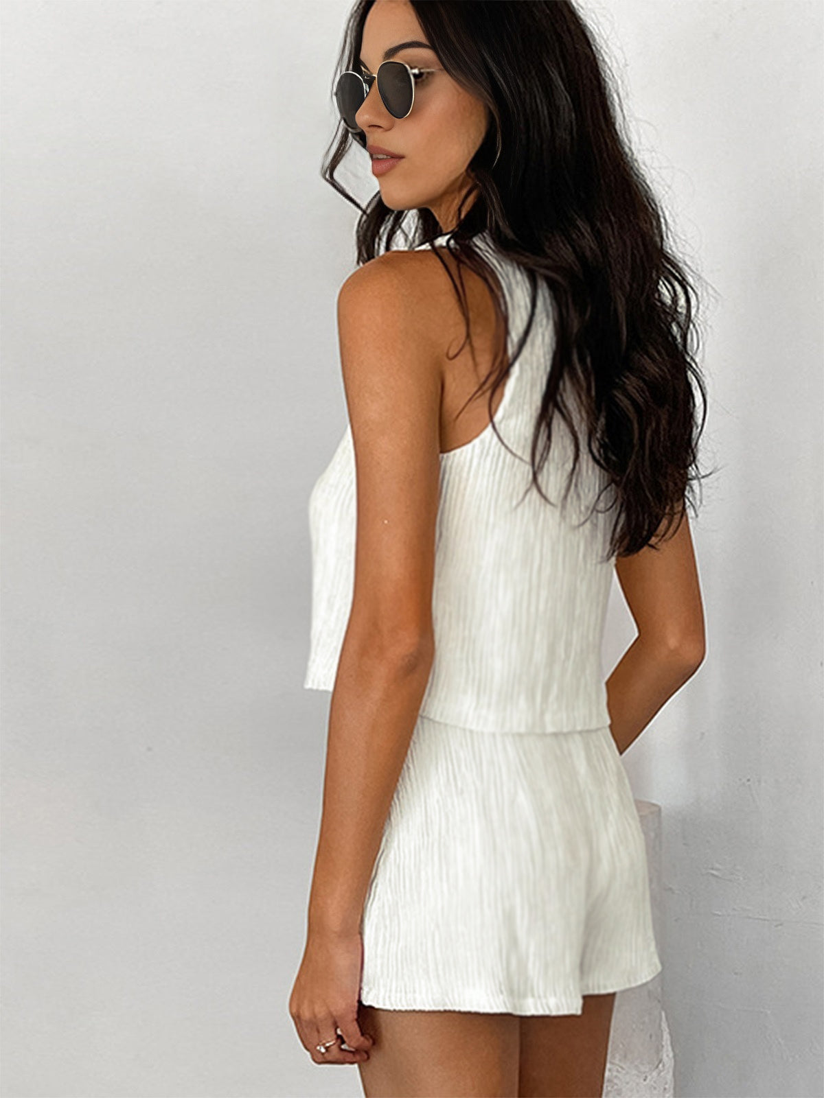 Mia | Modisches Anzug-Set mit Schleife und Shorts