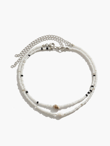 Mia | Elegante Meeresmuschel-Halskette