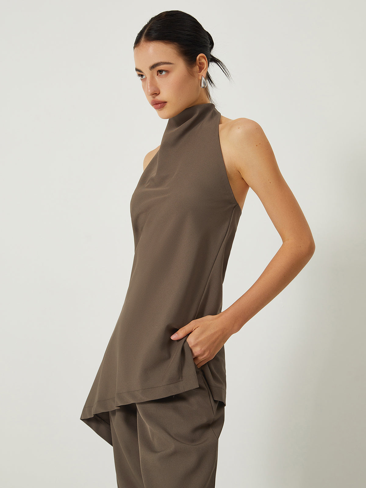 Clara | Elegantes Halterloses Top mit Langen Hosen