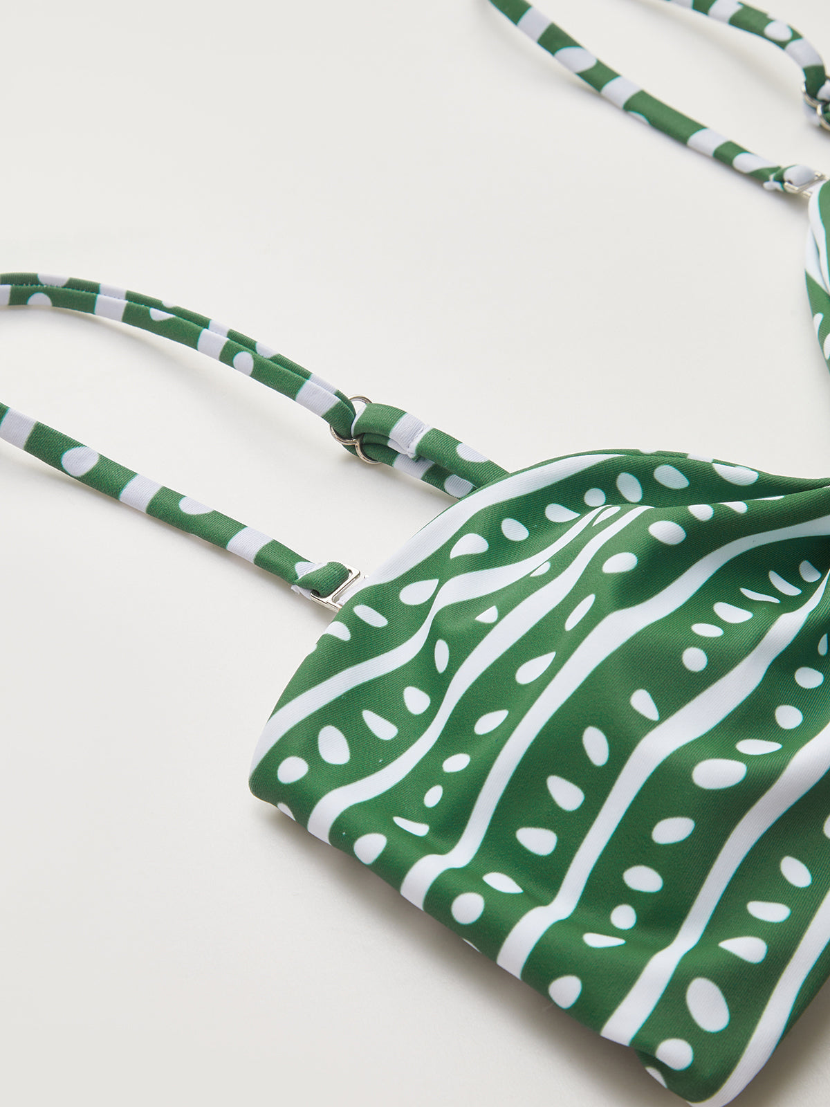 Lena | Blumiges Verstellbares Bikini Set