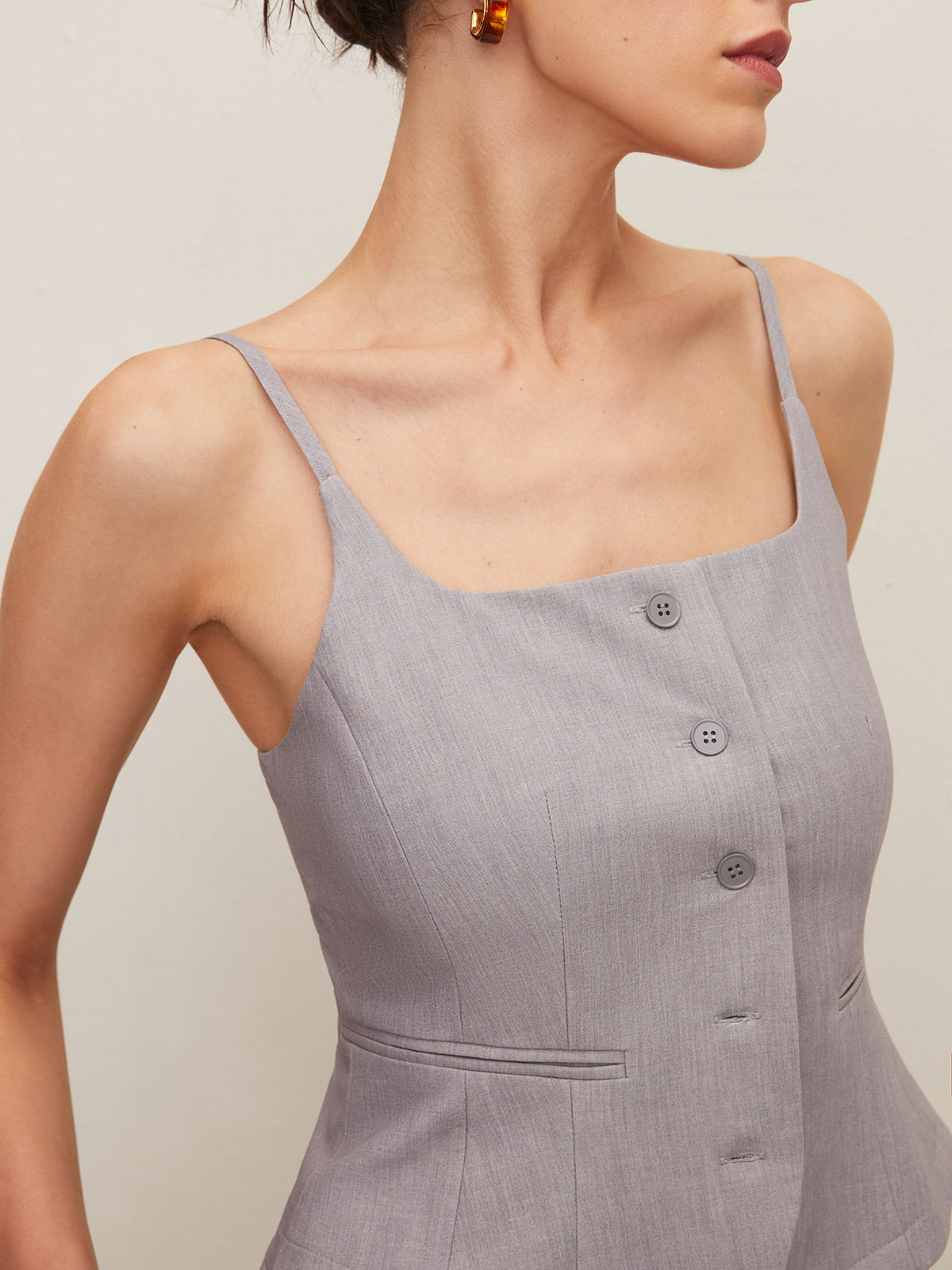 Clara | Eleganter Hosenanzug mit Plissees