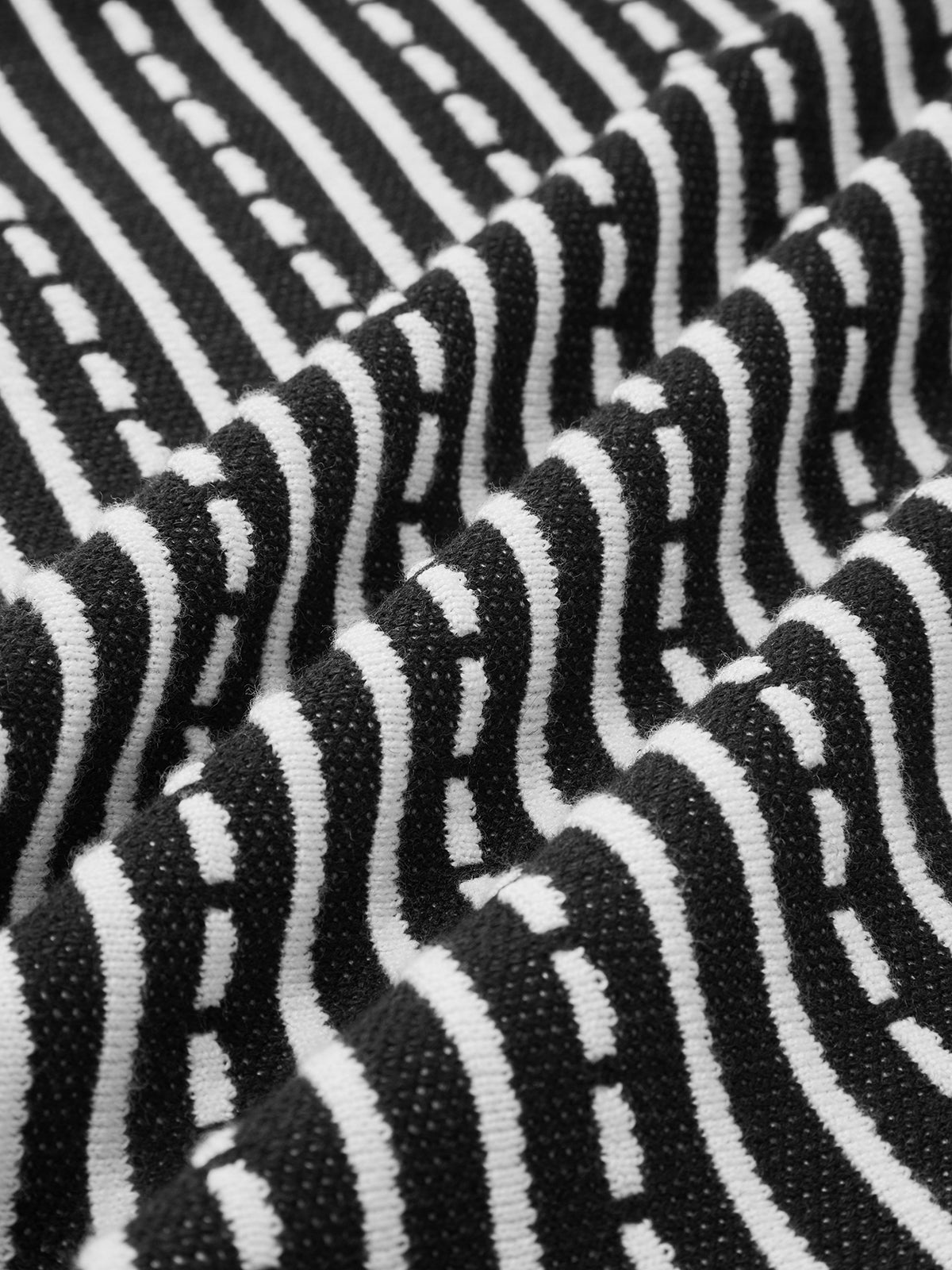 Clara | Gestreiftes Kurzkleid mit Kontrastbesatz