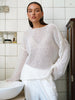 Sophie | Hollow Drapiertes Snug Stricktop
