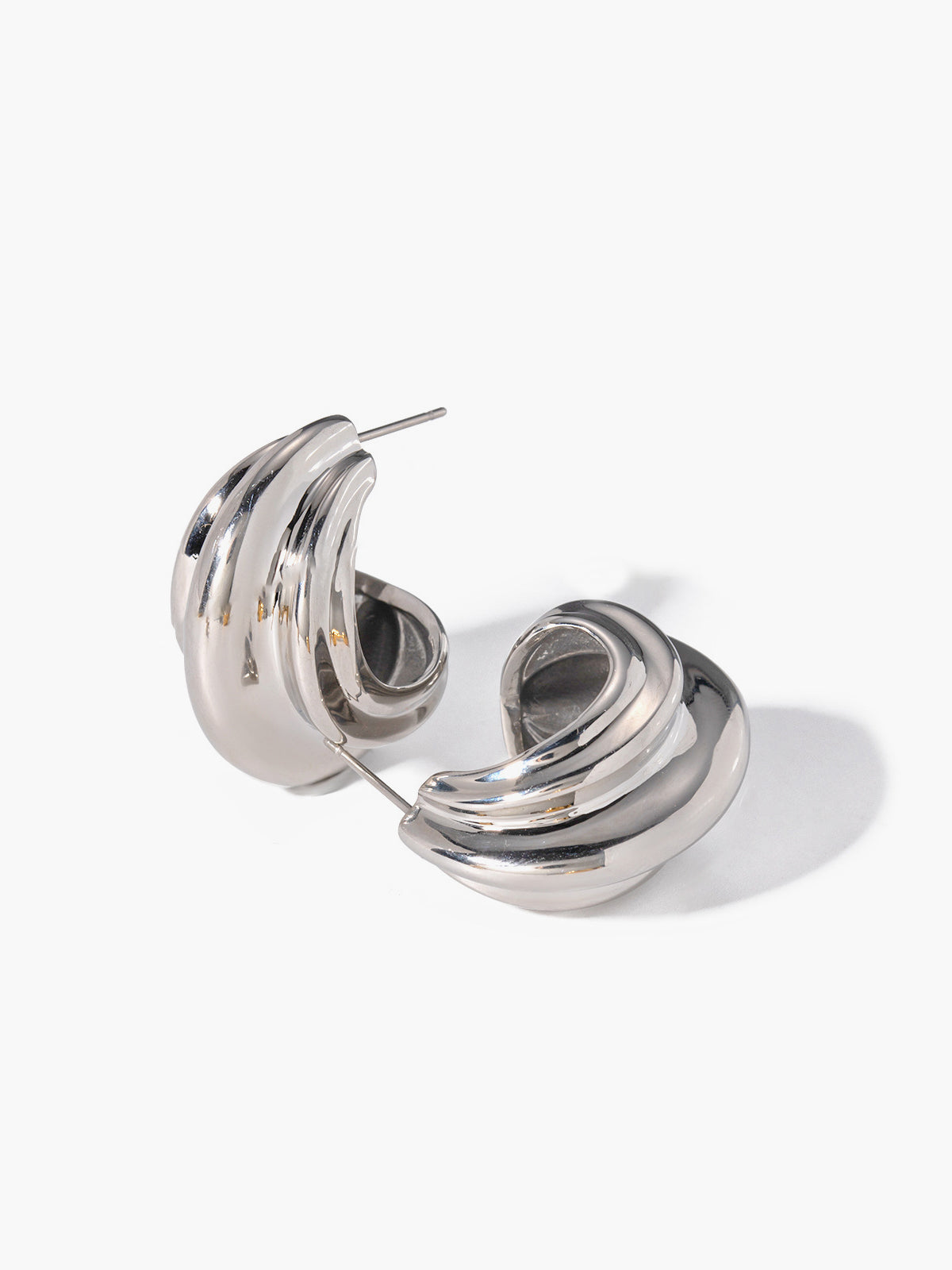 Lena | Elegante Schneckenstil-Ohrringe