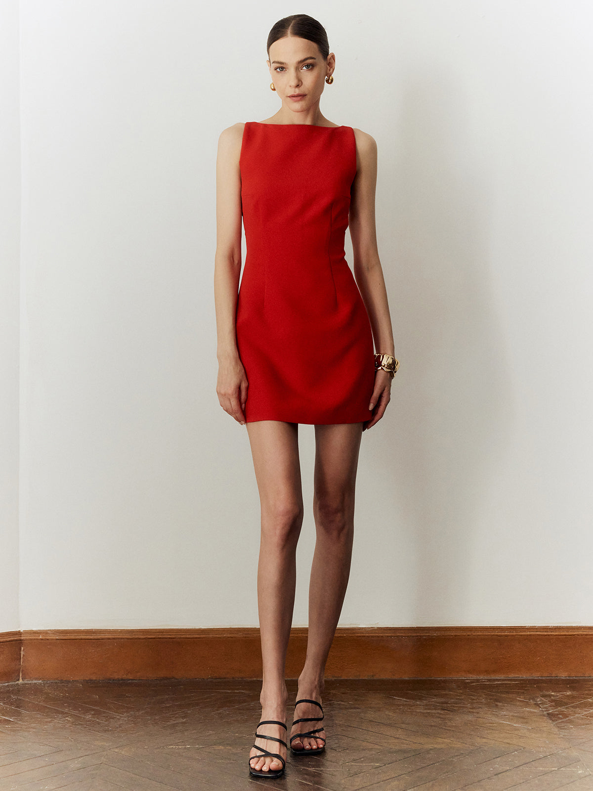 Clara | Ärmelloses Cutout-Kleid