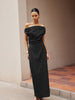 Clara | Asymmetrisches Baumwoll- und Leinenkleid