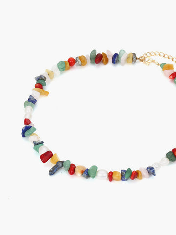 Emilia | Bohemian Gravel Halskette