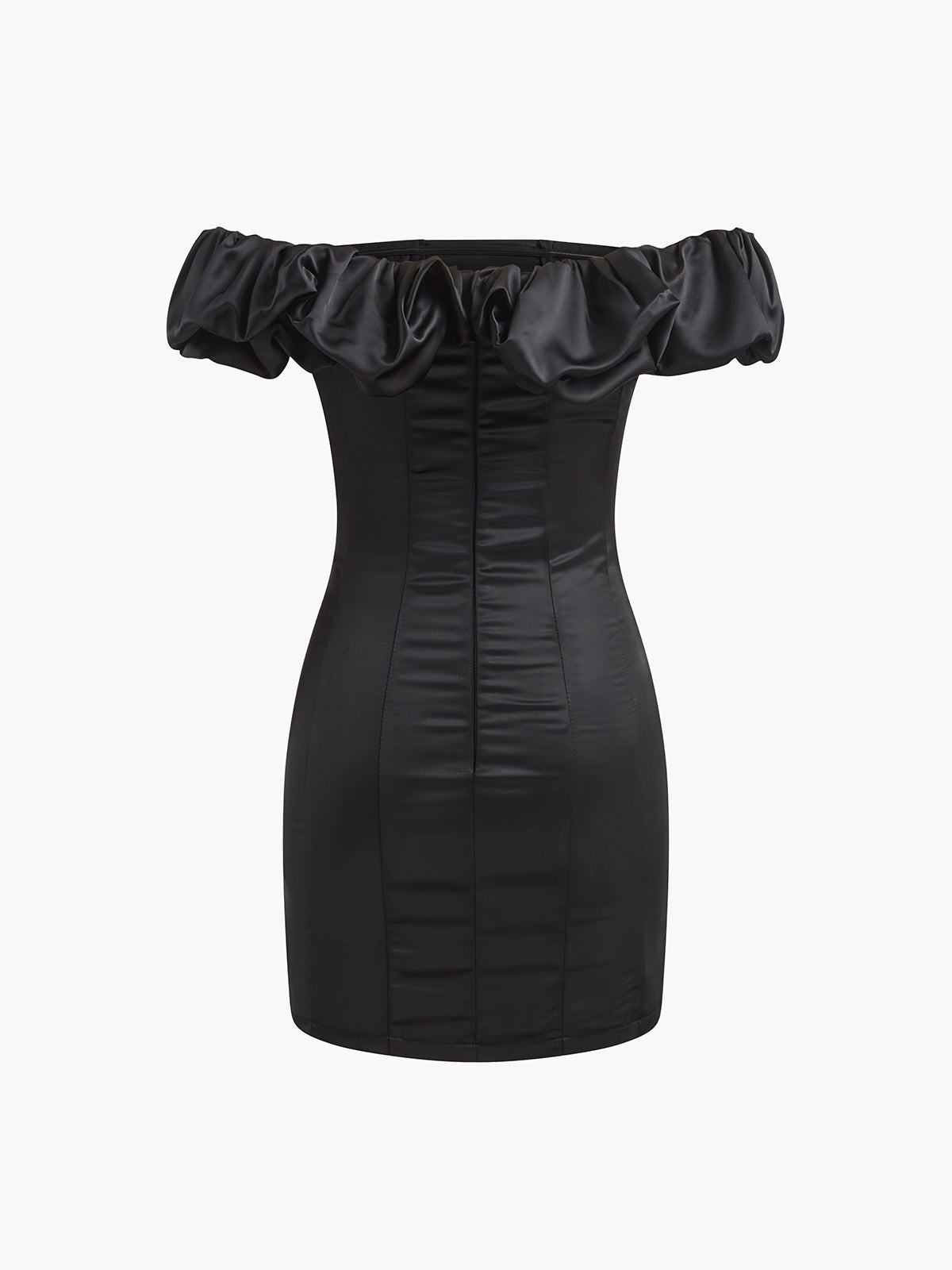 Raffaela | Verführerisches Rüschenkleid mit Reißverschluss