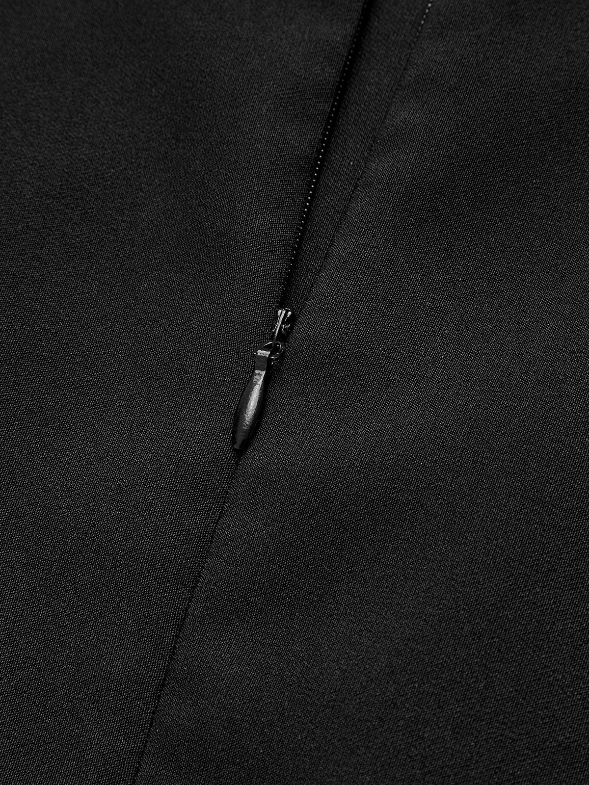 Lena | Kurzes Kleid mit seitlichem Schlitz und Schleifendetail