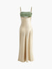 Anna | Elegantes Maxikleid mit Cutout-Design