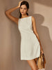 Clara | Ärmeloses O-Ring Cutout Kleid