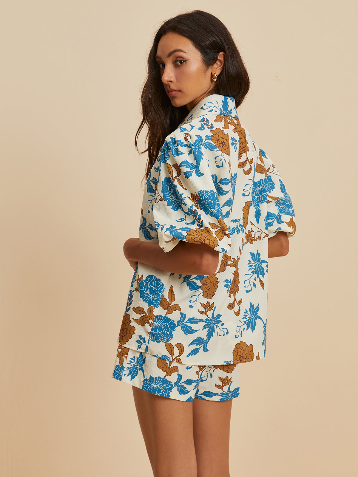 Max | Lässiger Freizeitanzug mit Druck und Taschen