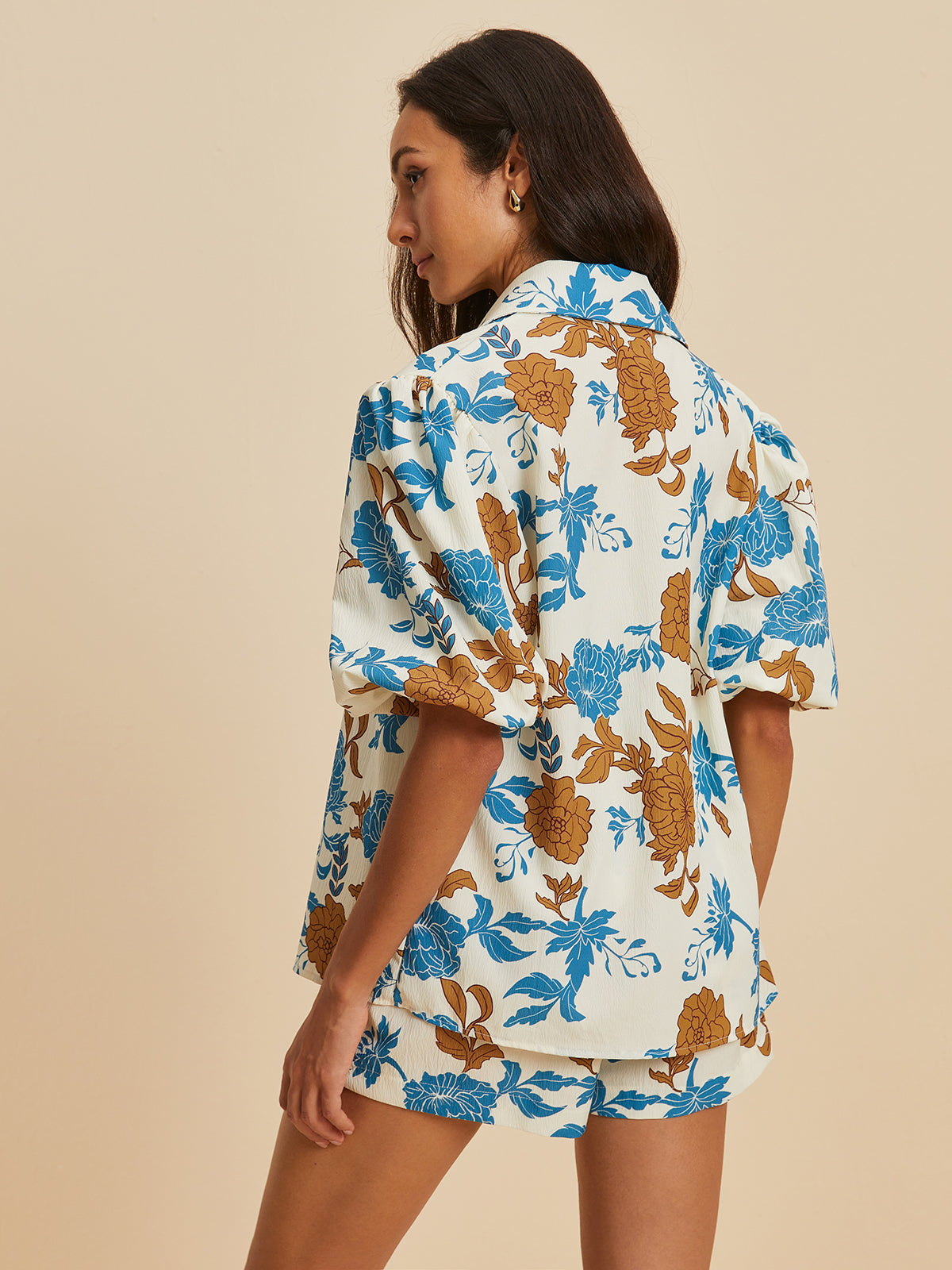 Max | Lässiger Freizeitanzug mit Druck und Taschen