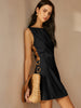 Clara | Ärmeloses O-Ring Cutout Kleid