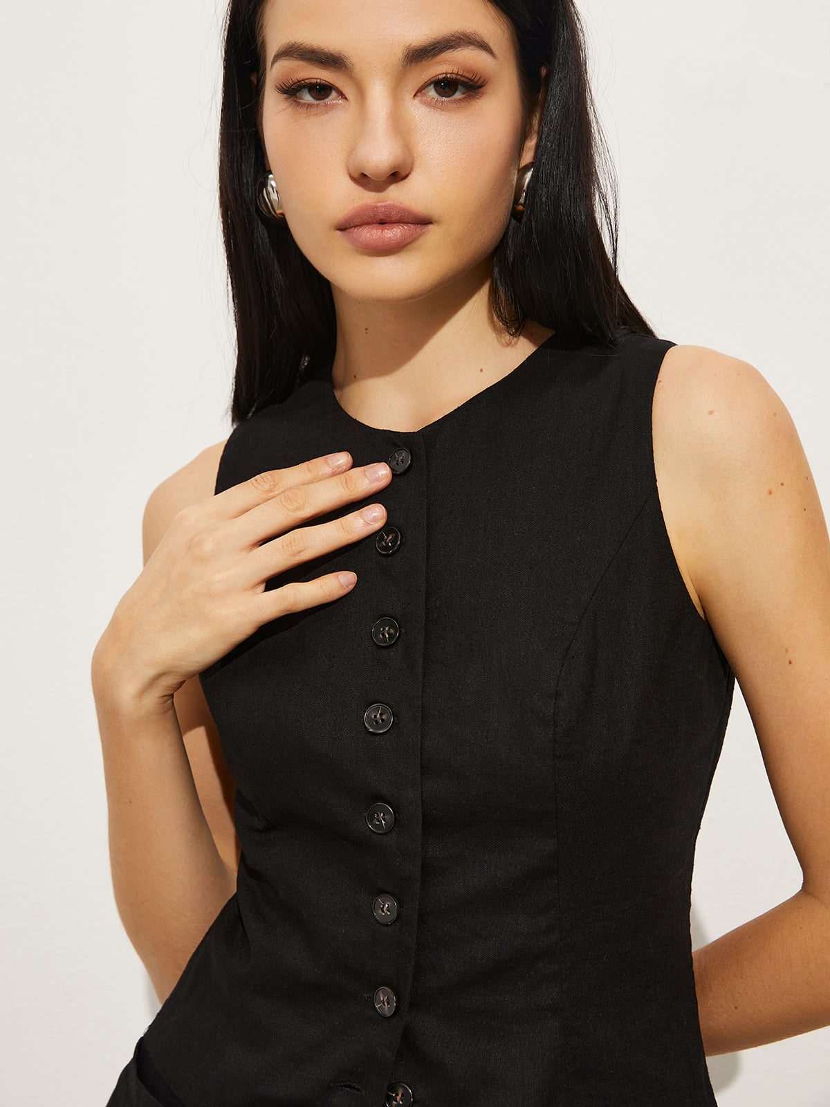 Felix | Elegantes Kurz-Set aus Baumwolle und Leinen