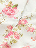 Charlotte | Blumenmuster Kleid mit quadratischem Ausschnitt