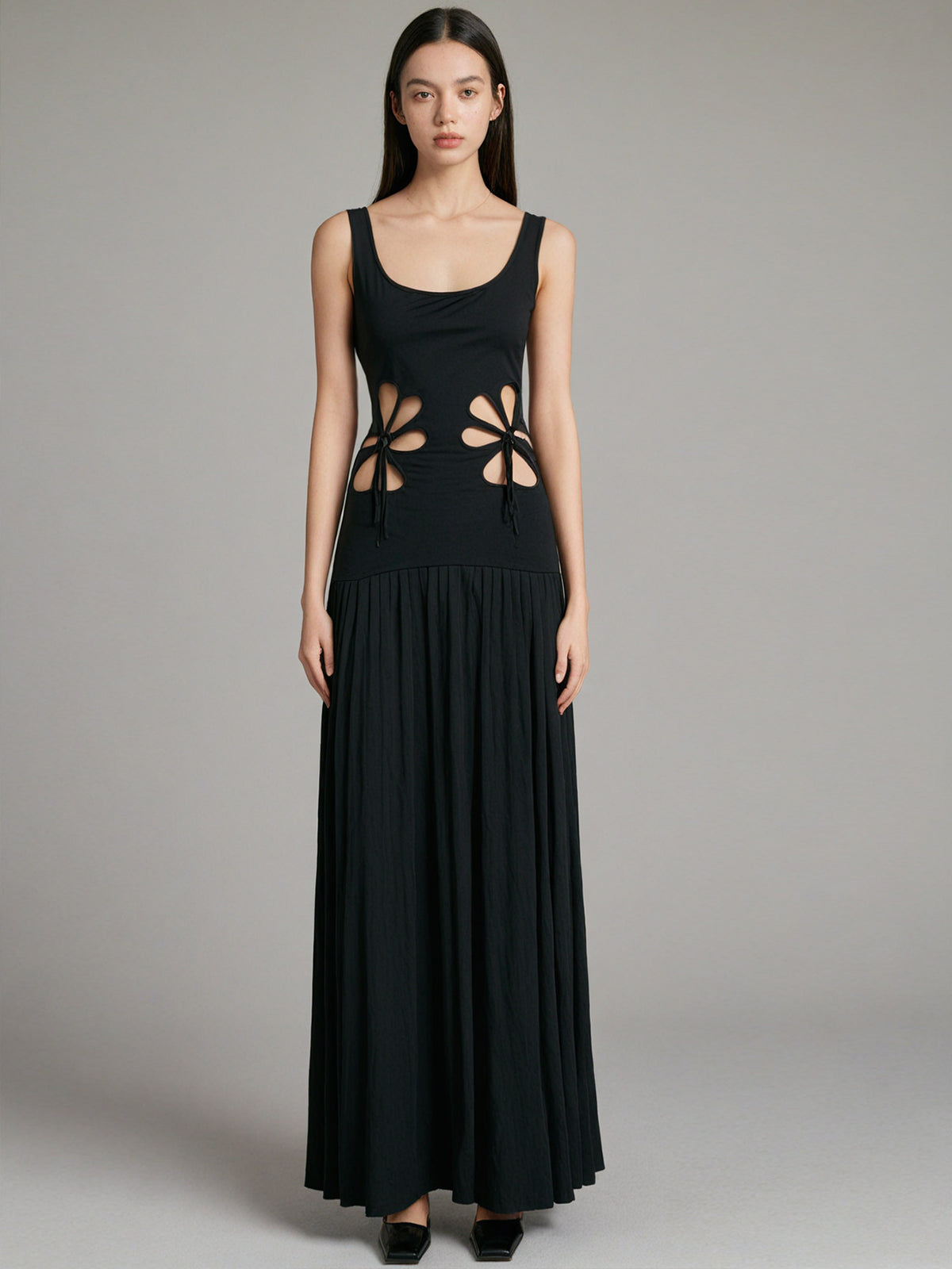 Anna | Bezauberndes Cutout-Maxikleid