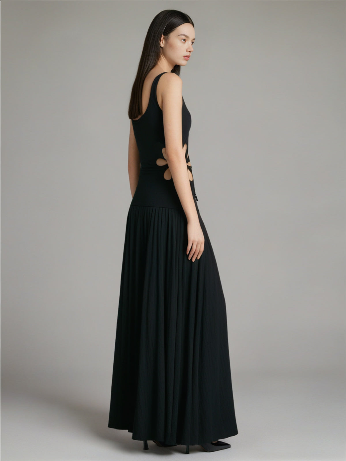 Anna | Bezauberndes Cutout-Maxikleid