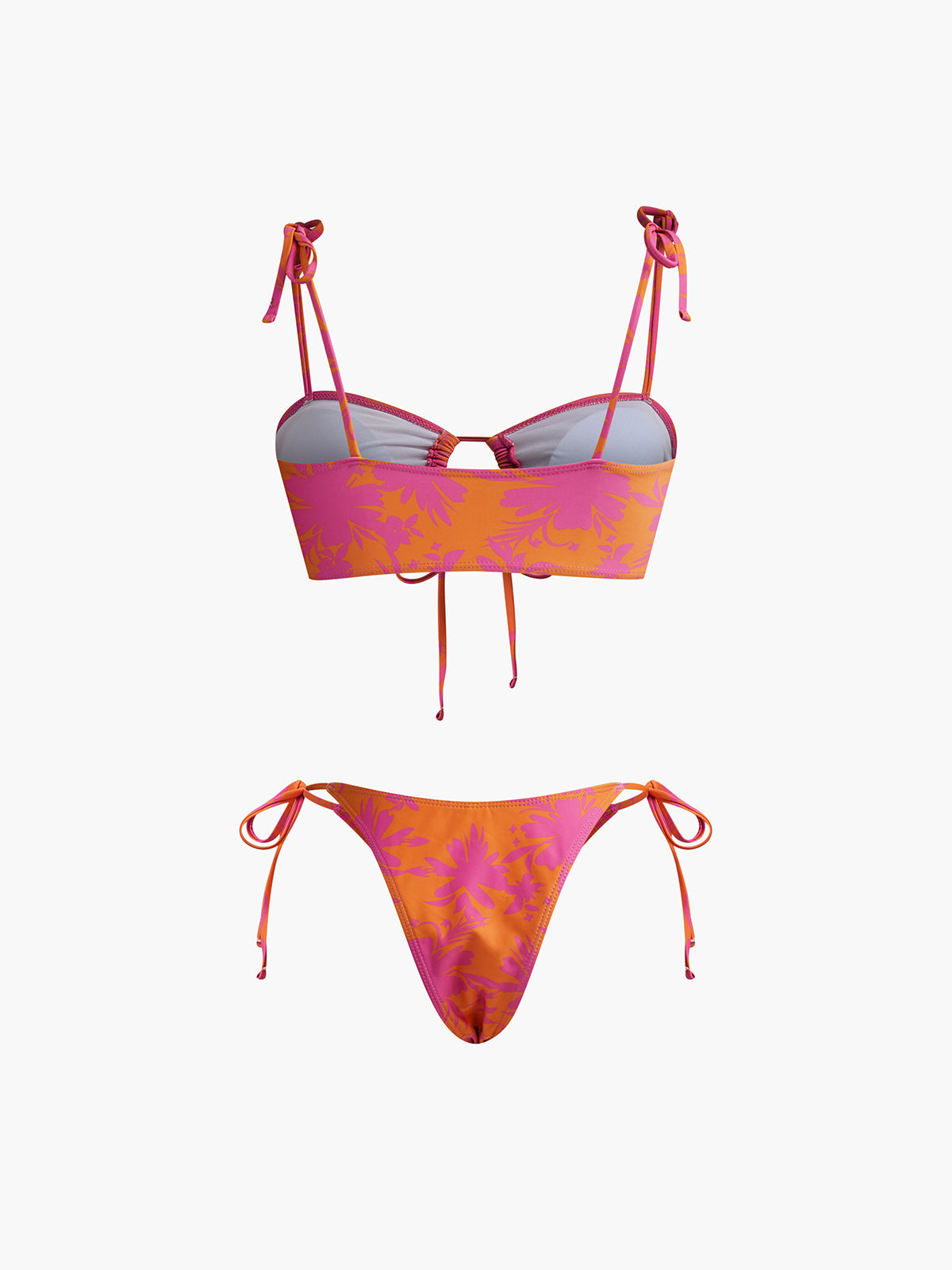 Romy | Gedrucktes Circle Cutout Bikini Set