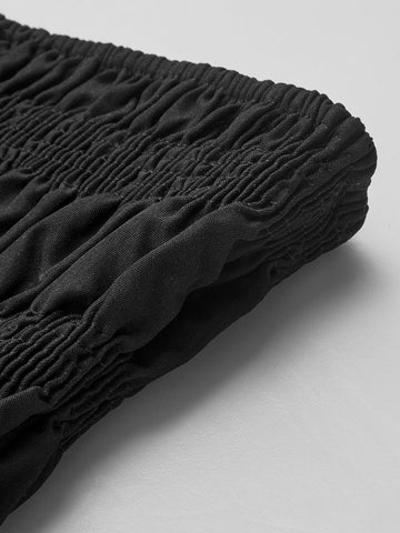 Clara | Strapazfreies Plisseekleid in Kurzform