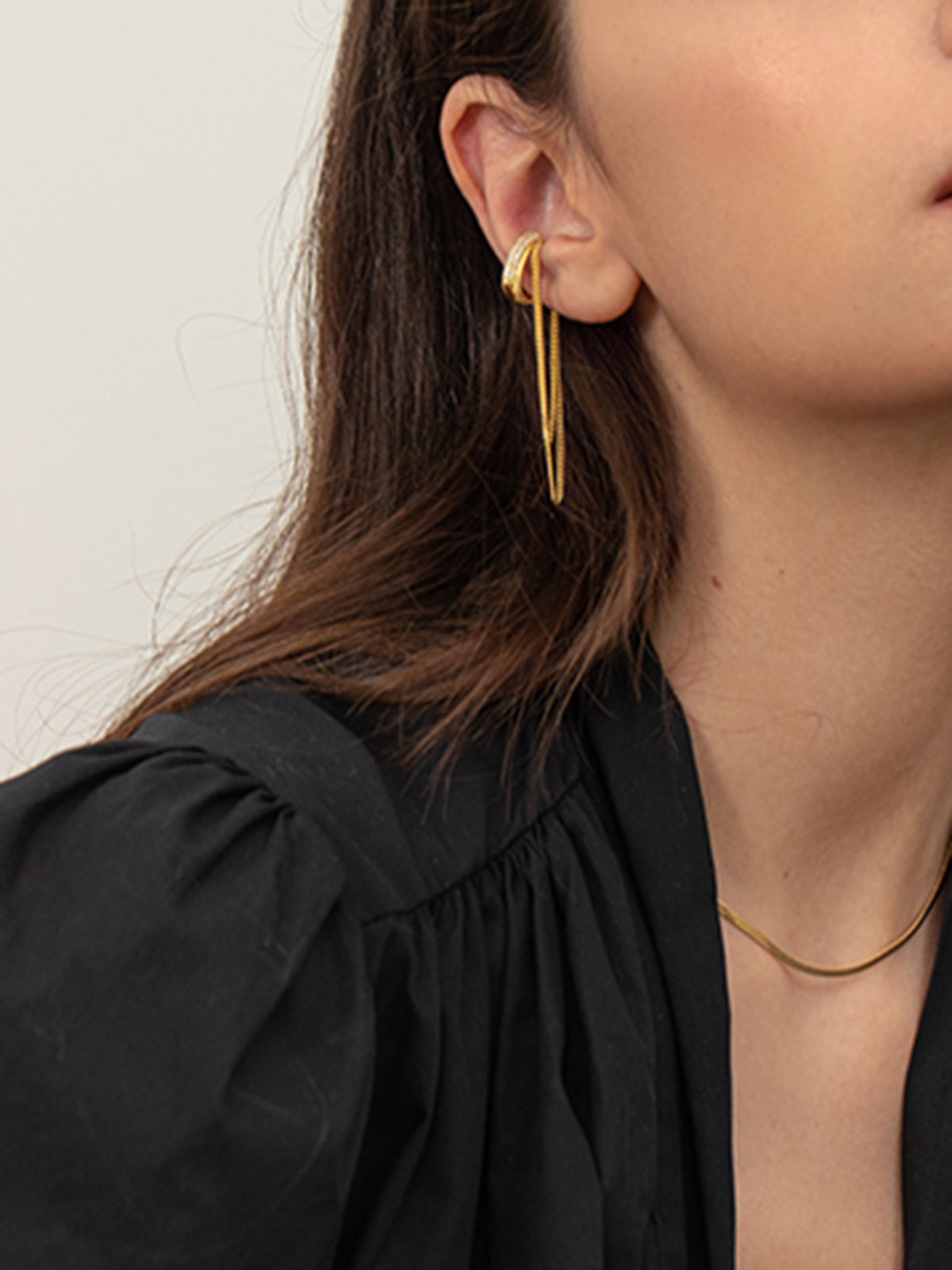 Felix | Eleganter Tassel-Ohrclip