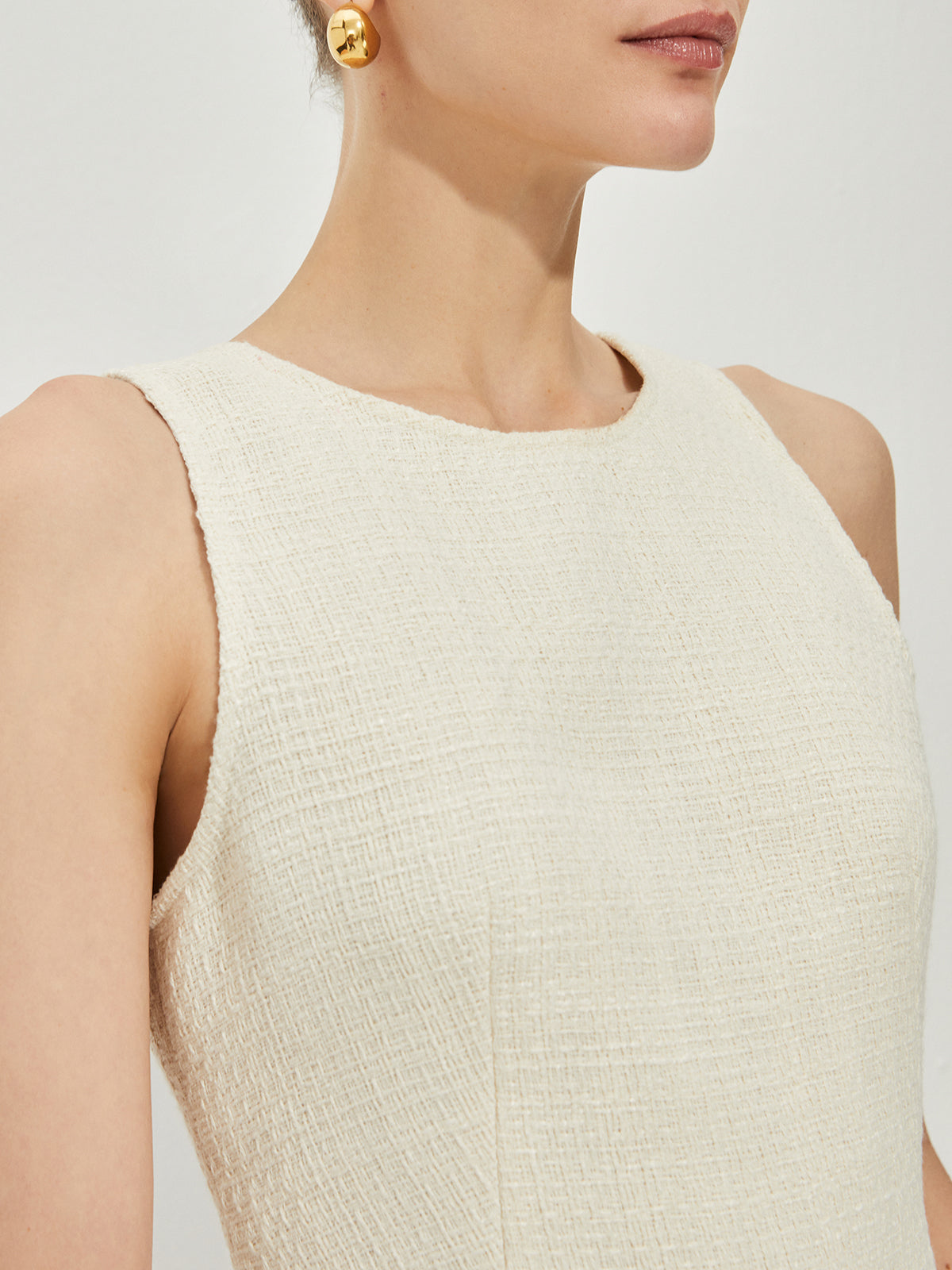 Clara | Stilvolles Tweed Shorts Set