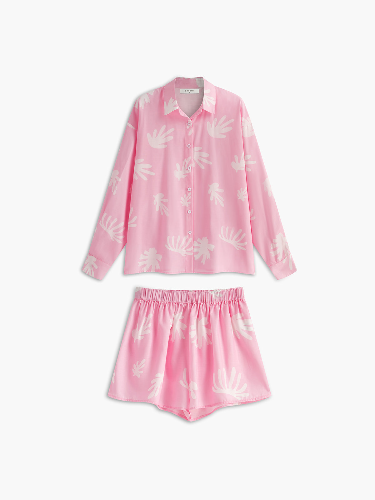 Max | Lässiges Shorts-Set mit Pflanzenprint