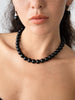 Anna | Elegante Halskette aus schwarzem Onyx