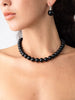 Anna | Elegante Halskette aus schwarzem Onyx