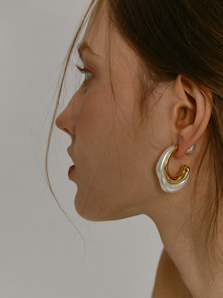 Elisa | Elegante Perlenohrringe