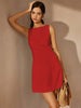 Clara | Ärmeloses O-Ring Cutout Kleid