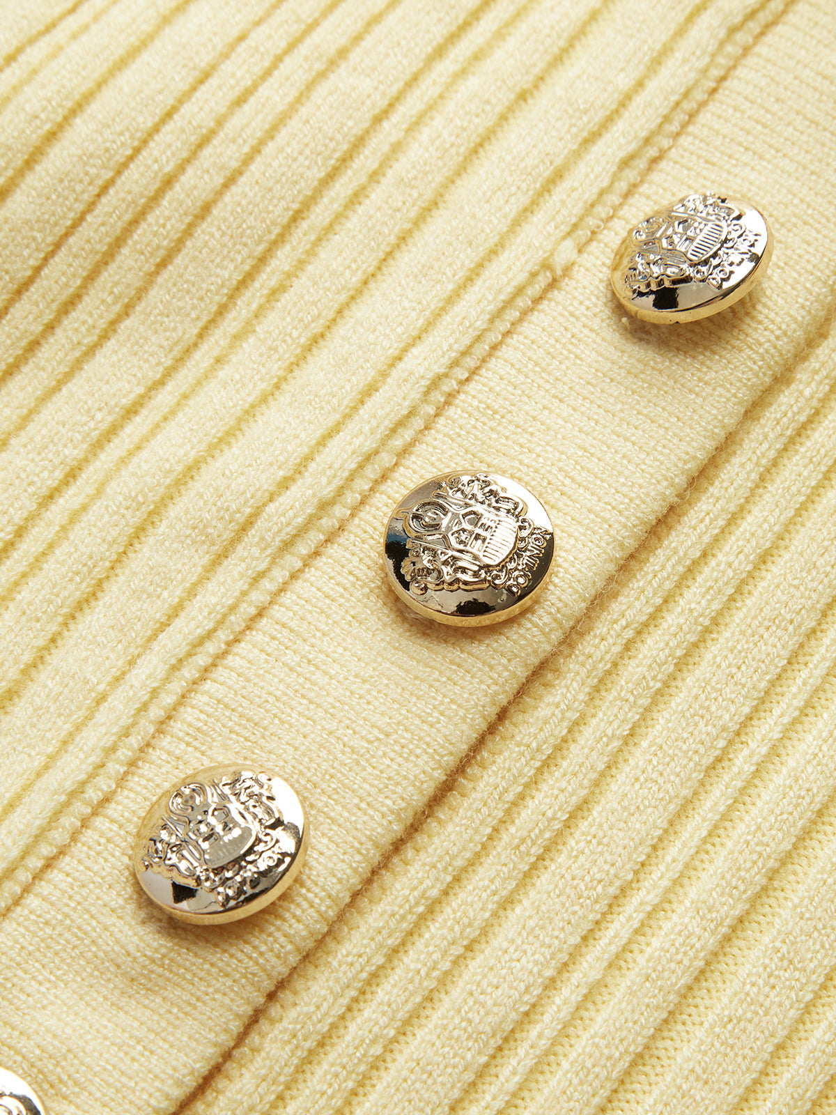 Clara | Elegantes kurzärmeliges Kleid mit Metallknopf