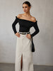 Anna | Elegantes Cold Shoulder T-Shirt