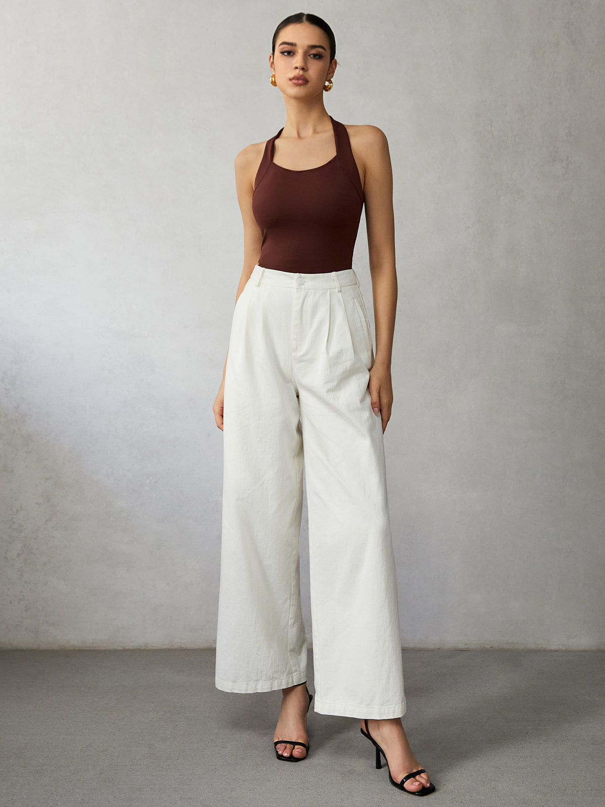 Lena | Stilvolles Halter-Tank-Top