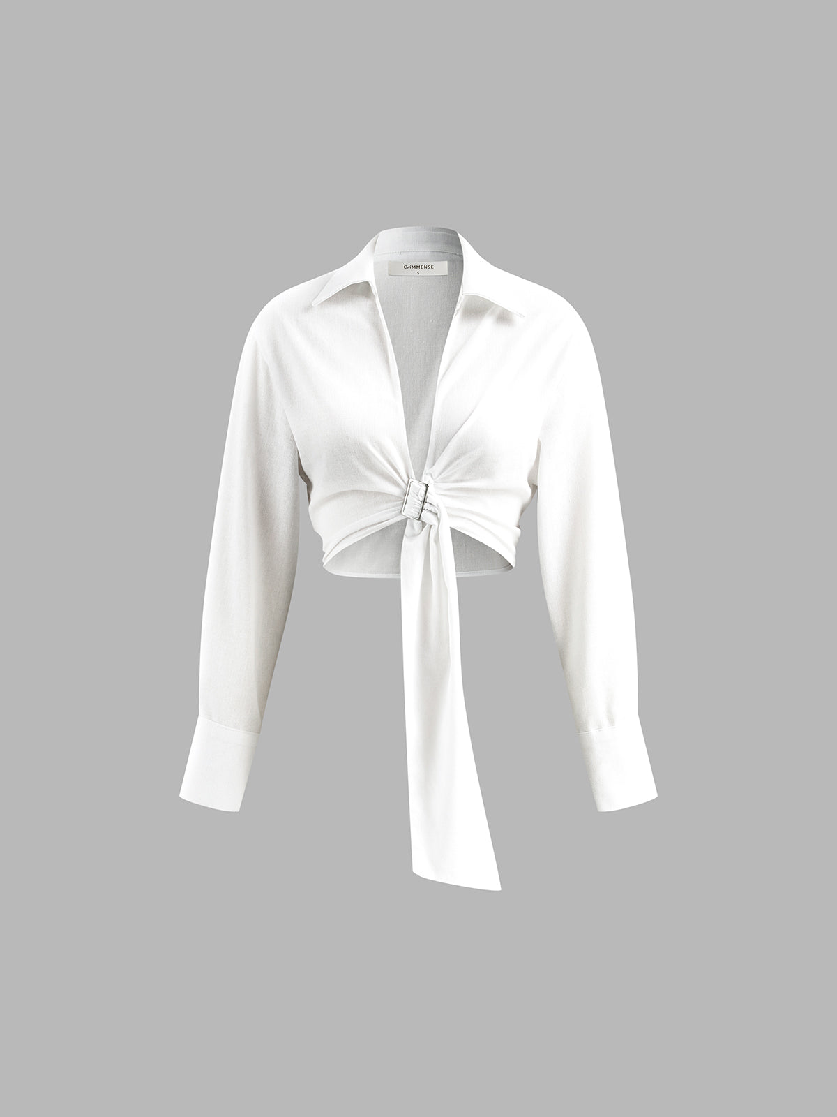 Clara | Elegantes langärmliges Crop Top