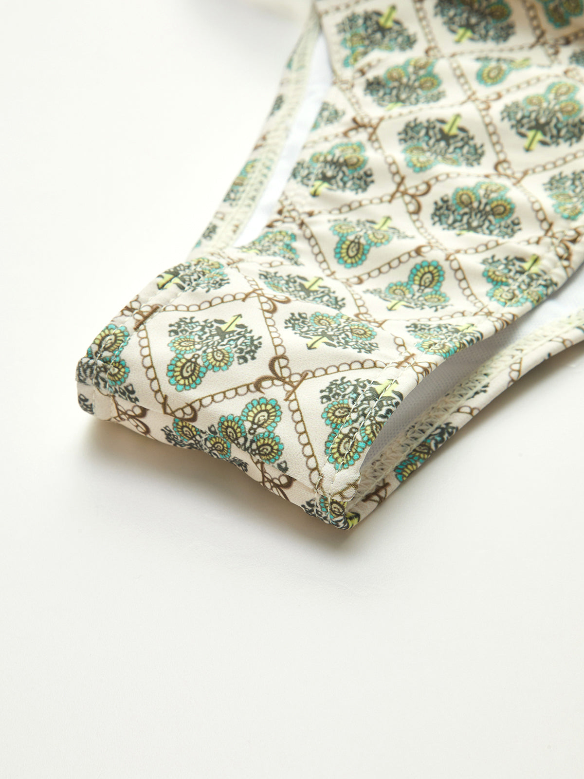 Lisa | Strapless Bikini Set mit wunderschönem Print