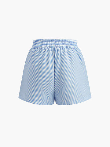 Finn | Pinstripe Dünne Shorts