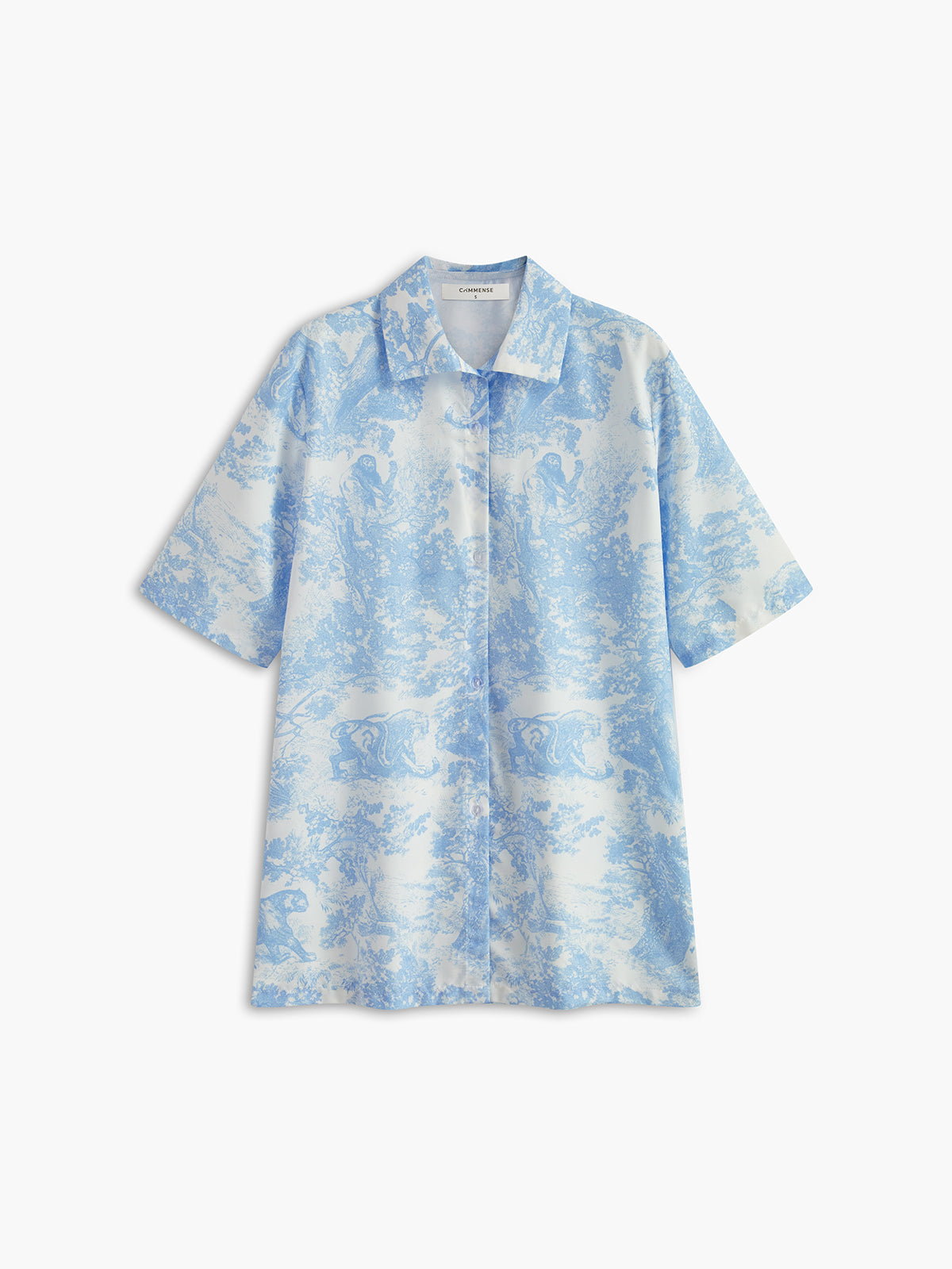 Anton | Kurzes Druckknopf-Shorts Set