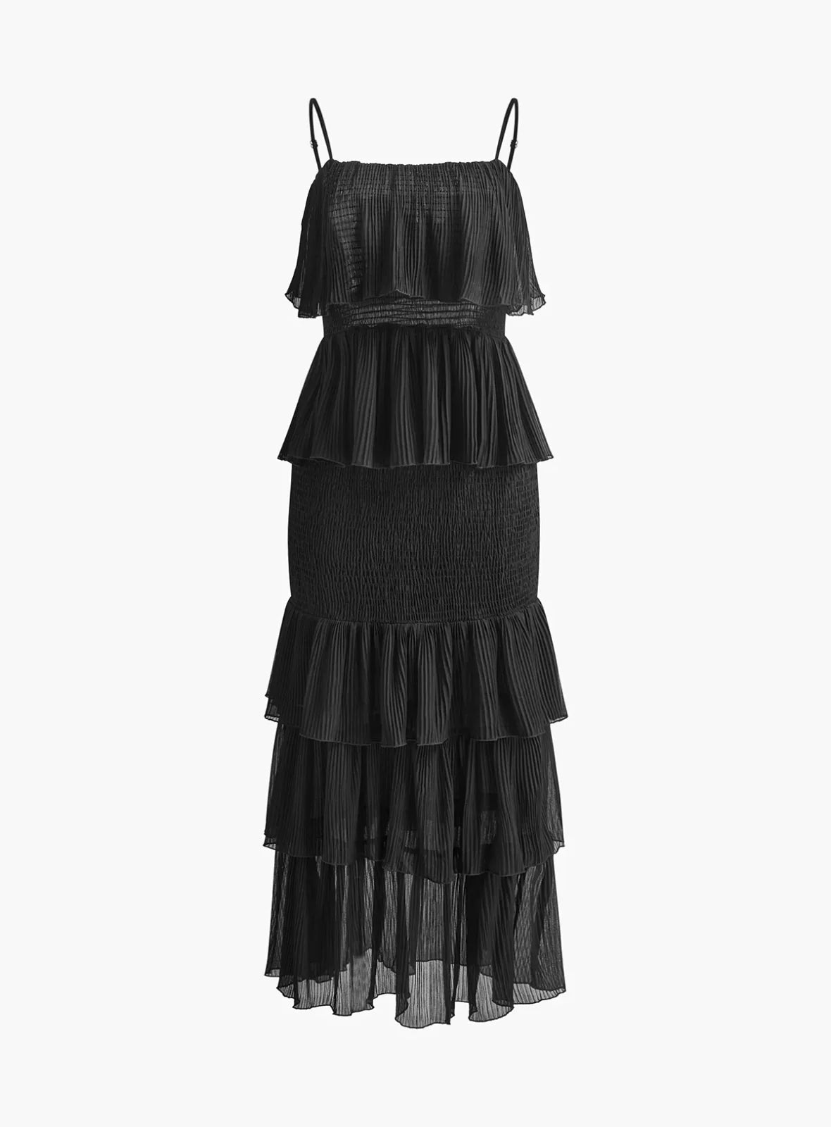 Mia | Freizeit-Rüschencami-Kleid